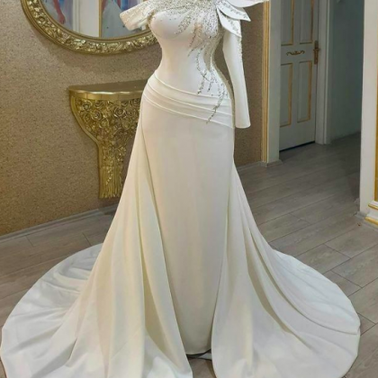 2022 Sexy Mermaid Wedding Dresses Gowns Off..
