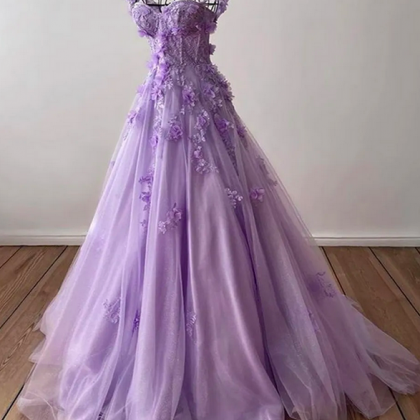 Sweet A-line Tulle Prom Birthday Dress 2023..