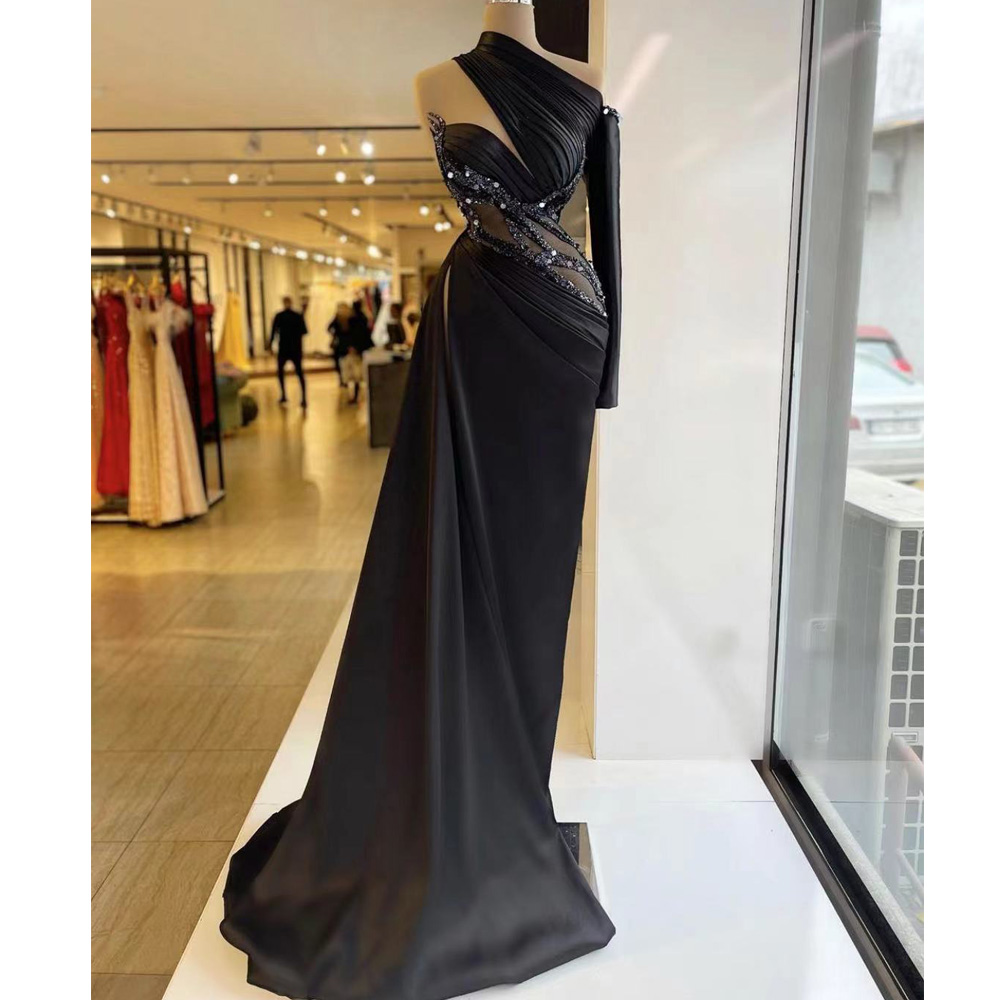 Black Prom Dresses, A Line Prom Dresses, Black Evening Dresses, Formal Dresses For Women, Black Evening Dresses, 2024 Evening Dresses, Satin Prom